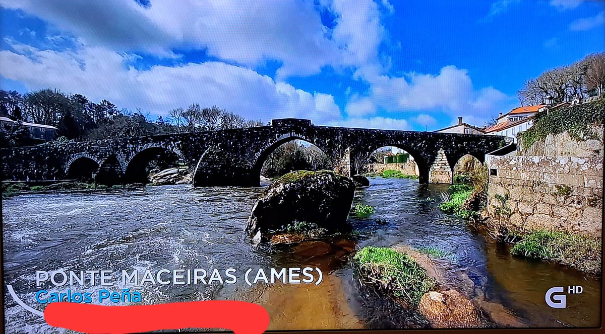 ToponimoGalego's tweet photo. #TopónimoDeturpado por @OTempoTVG #OTempo @TVGalicia
#PonteMaceiras-NON
#TopónimoGalego:
#APonteMaceira "A Ponte Maceira"
@concellodeames
@NegreiraC https://t.co/5LiHS4JUwk