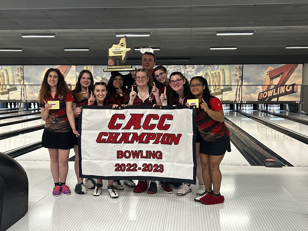 .<a href="/CaldwellUniv/">Caldwell University</a> <a href="/CaldwellPR/">Caldwell U PR</a> <a href="/CaldwellAlumni/">Caldwell Alumni</a> wins the inaugural CACC Women’s Bowling Championship, Rhianna Smith named MVP; Smith, Lauren Mark and Victoria Vucak named to All-Tournament Team  #GoCougars #RaiseTheTrophy