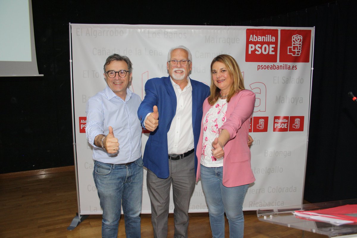 ❤️/ Este mediodía ha tenido lugar el acto de presentación de la lista que acompañará a nuestro candidato, <a href="/EzequielAlonsoG/">Ezequiel Alonso Gaona</a> en las próximas elecciones municipales del 28 de mayo.

#AbanillaMereceMás
#EzequielAlcalde