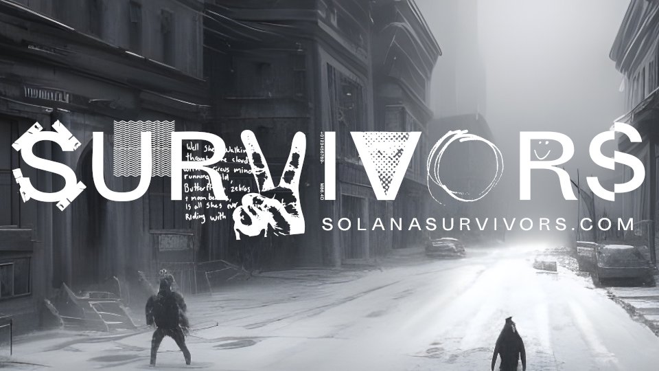 Are you a survivor?

✅DISCORD:  TBA
✅ROADMAP:  TBA
✅WHITEPAPER:  TBA

Follow, like, retweet and comment your Discord #
All interactions considred for early access. 

#nft #nftart #nfts #nftcollectors  #cryptoart #NFTCollection #Solana #SolanaNFTs #SolanaNFT #SolanaCommunity
