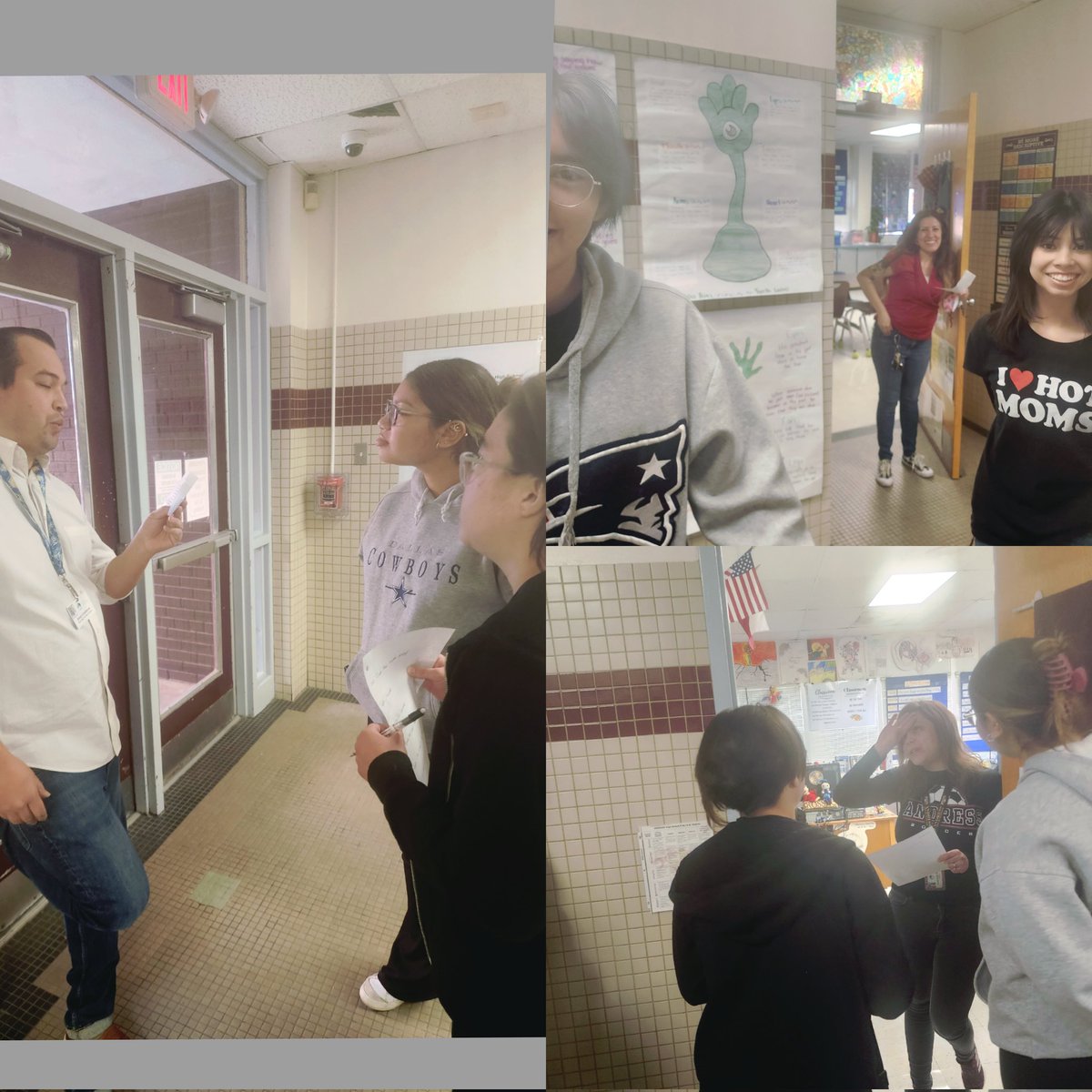 #LatePost Thanks to a premise created by <a href="/ChatGPT/">ChatGPT</a> , #TOK students used deductive reasoning to solve my murder! A big shout out goes to the Andress English Department and our teacher residents for playing along and reading my corny scripts! I love my job!