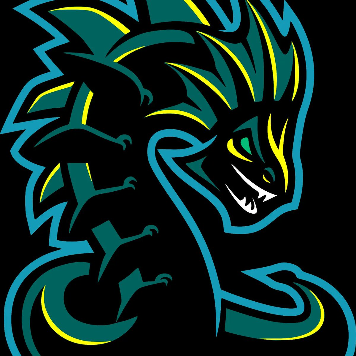 GraphicsRKW's tweet image. Next entry to these teams is North McKinney Outlaws, Waikiki Beach Sea Dragons, &amp;amp; St. Patrick&apos;s University of Las Vegas Brawling Leps (w/ alt logo). #ModusGames #MaximumFootball