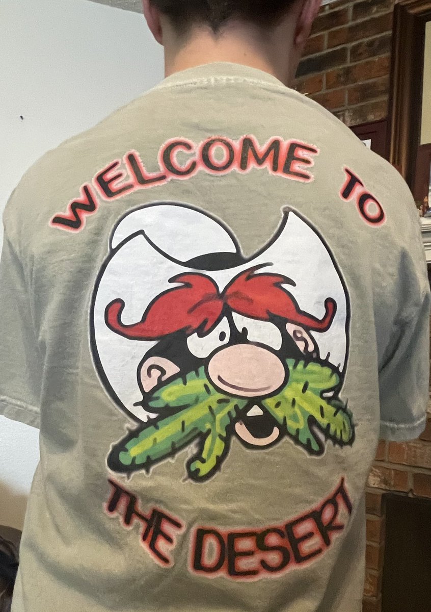 My kids sport the coolest t-shirts in the Lubbock ‘desert’. That their dad designed. <a href="/sigstaglubbock/">Signature Stag 🌵</a> 
✍️ 🎨 ⚡️☝️ 🌵