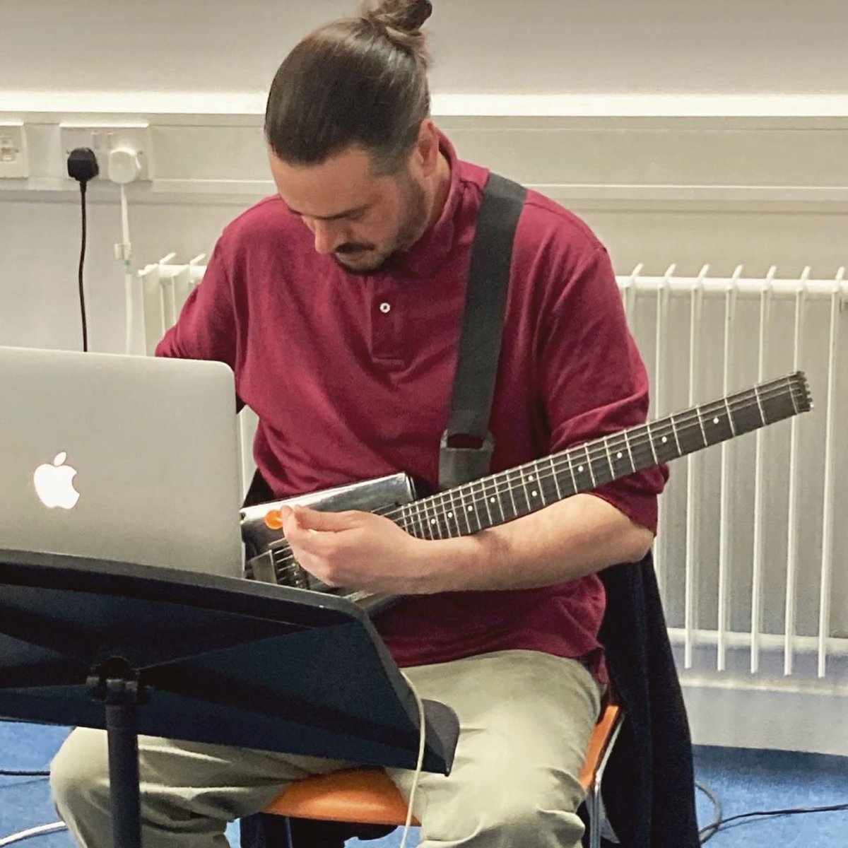 DublinSoundLab's tweet photo. Great day rehearsing with Izumi Kimura, Shane Latimer and Alessandro Massobrio preparing Alessandro’s new commission for Music Current Festival, Calanchi (erosion furrows cut into soils by water), a forensic exploration of piano and … https://t.co/AUAULYrOIx