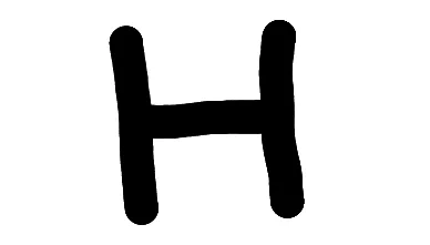 More of a letter J kinda guy.C+ 