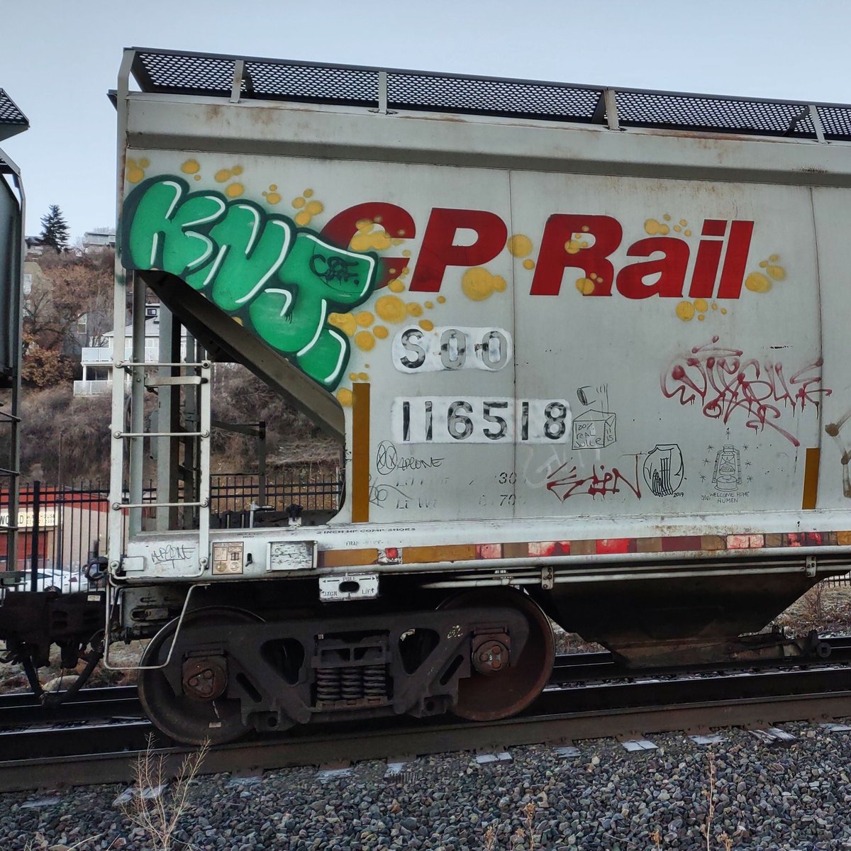 GraffitiExpress's tweet image. knj
#kamloops #train #graffiti #art 
#knj