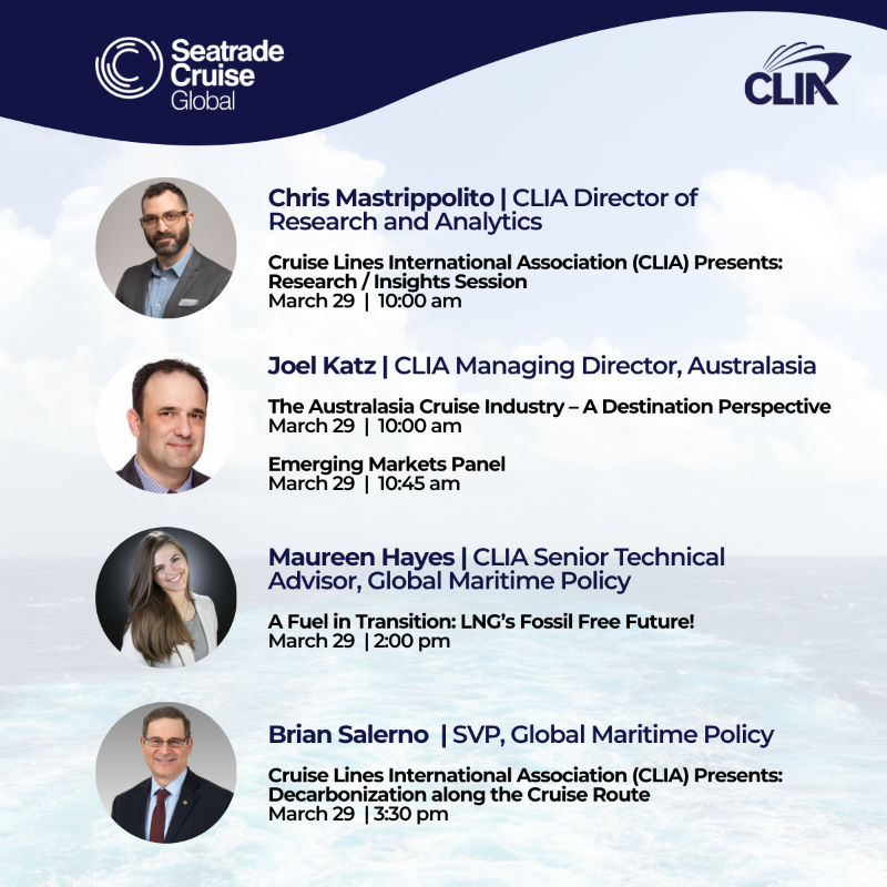 CLIAGlobal's tweet photo. 📆 With just 1 day until @SeatradeCruise Global sets sail, we're looking forward to taking part in a wide array of discussions on where we are and where we're heading as a global cruise industry. #STCGlobal #WeAreCruise
