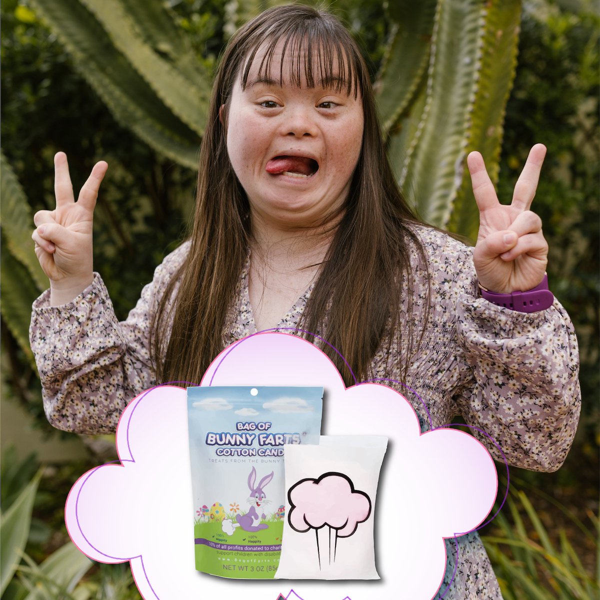 eastersealshou's tweet photo. The perfect #EasterBasket NEEDS #BunnyFarts from Little Stinker Candy!  10% of all profits go to support children and adults with all types of disabilities! Grab a tasty treat for all your peeps! 💟 🐰 💨 #Easter #LoveTheDifferences #SweetDonation https://t.co/8L8rZWSfg4 https://t.co/irnitnrTbf