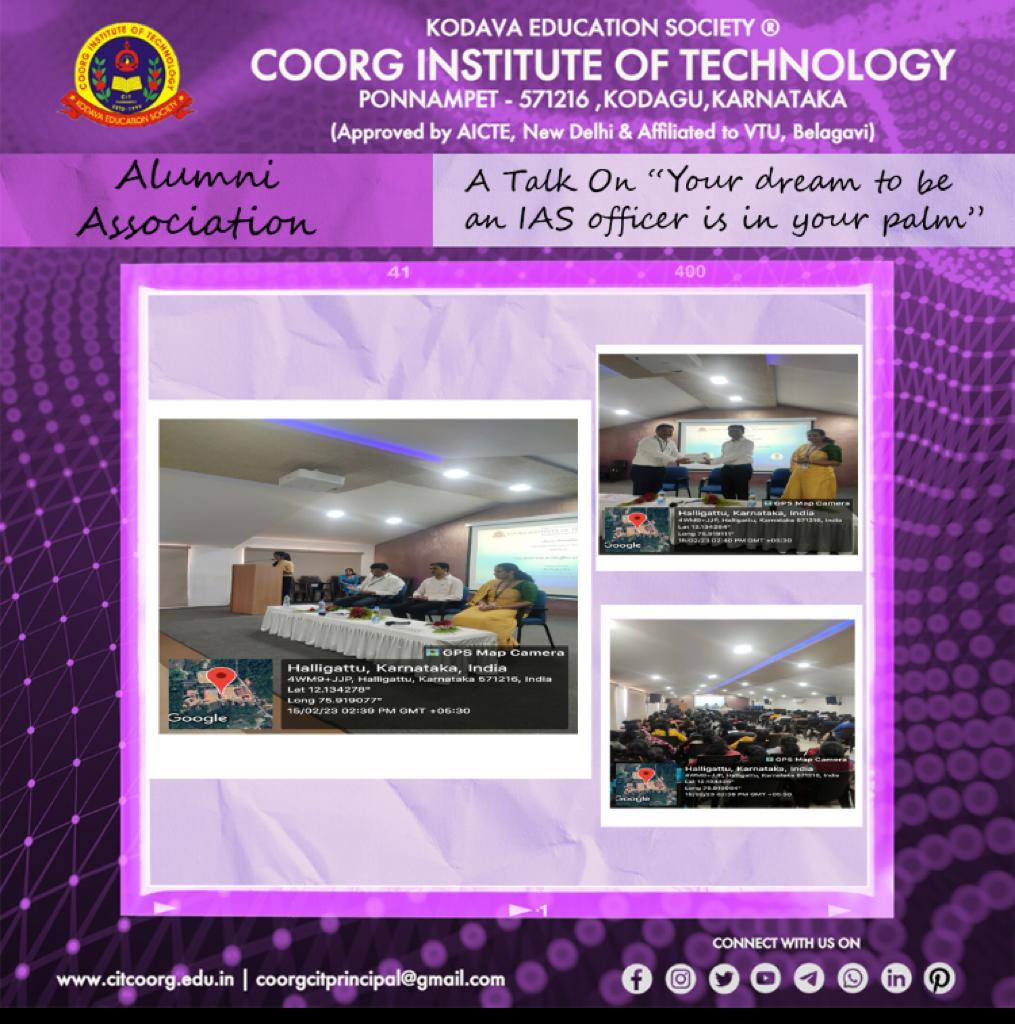 CoorgInstitute's tweet photo. https://t.co/7PumrwASef
