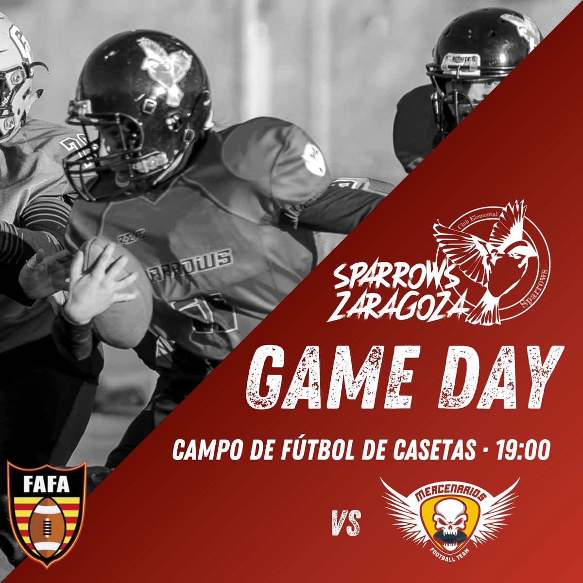 ¡Nos vemos hoy a las 19:00 en el Campo de Fútbol de Casetas!
¡No os lo perdáis! Retransmitiremos también por nuestro canal de YouTube.