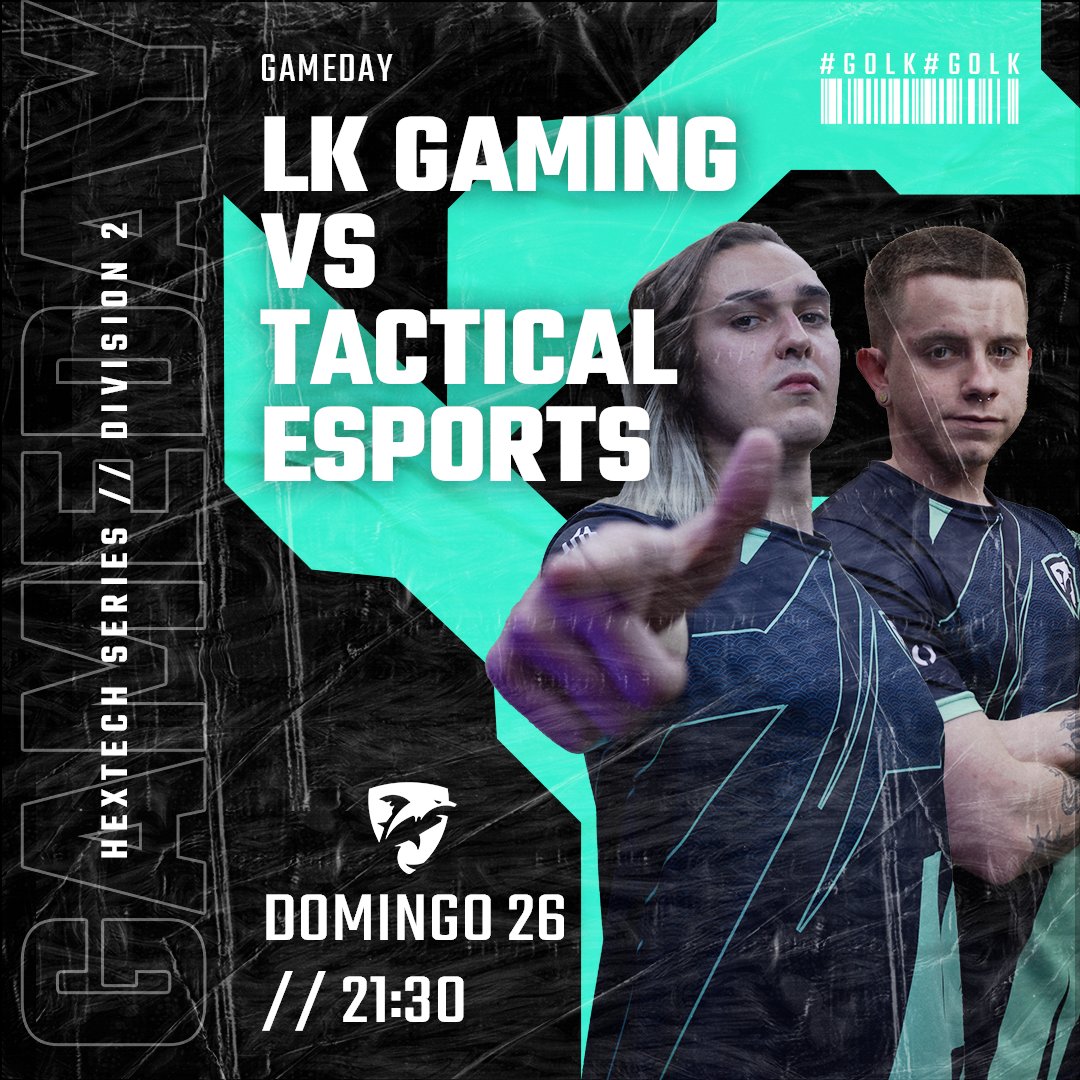 [#LOL] DOBLE JORNADA 🥶

🏆| <a href="/SomosLaTormenta/">Circuito Tormenta</a>
📍| Hextech Series 
⏰| 20:00 &amp; 21:30

Esta noche buscamos mantener las buenas sensaciones con una cita doble en la Hextech 🫡

#GoLK🦈