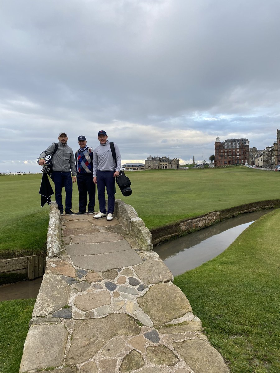 Legend, played with Sandy a couple of times in recent years at Sunningdale and St Andrews and still flushed it! What a career! ⛳️