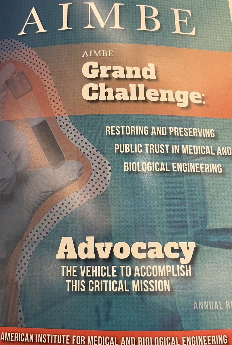@aimbe #GrandChallenge #ScienceAdvocacy #PublicTrust