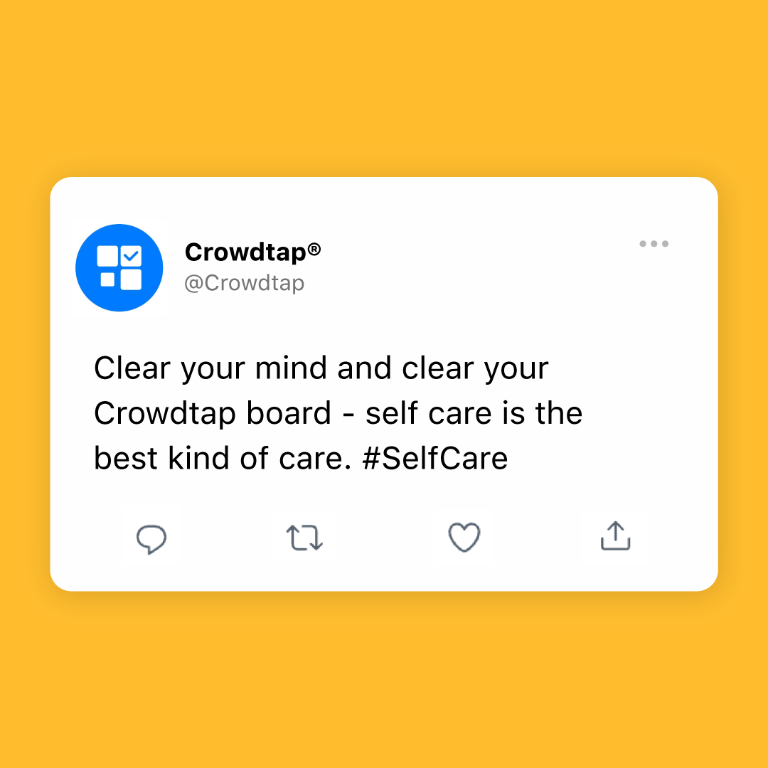 A self care reminder for your Sunday!🤗
#SelfCareSunday #SelfCare #ClearYourMind #Relaxation #Crowdtap #Rewards #Savings #Freebies #GiftCards