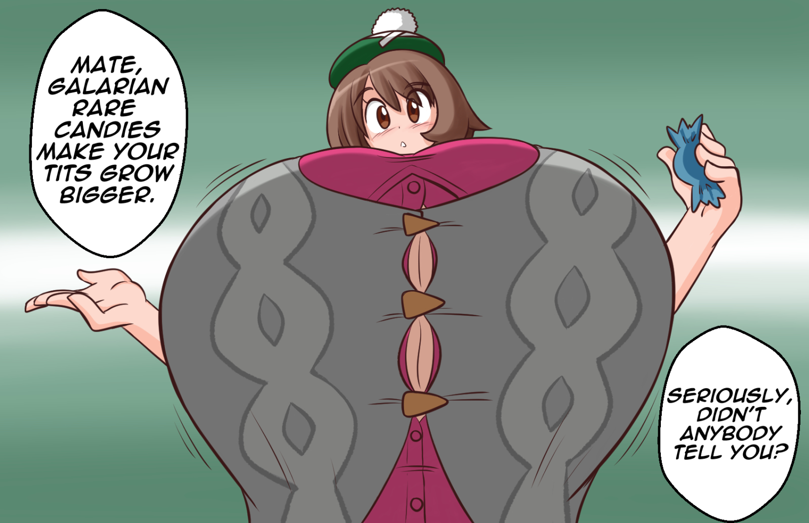 Sano on X: RT @TheSanstorm: Surel you noticed her boobs were bigger after  every pokemon centre, right? t.coLx5EizDRlu  X