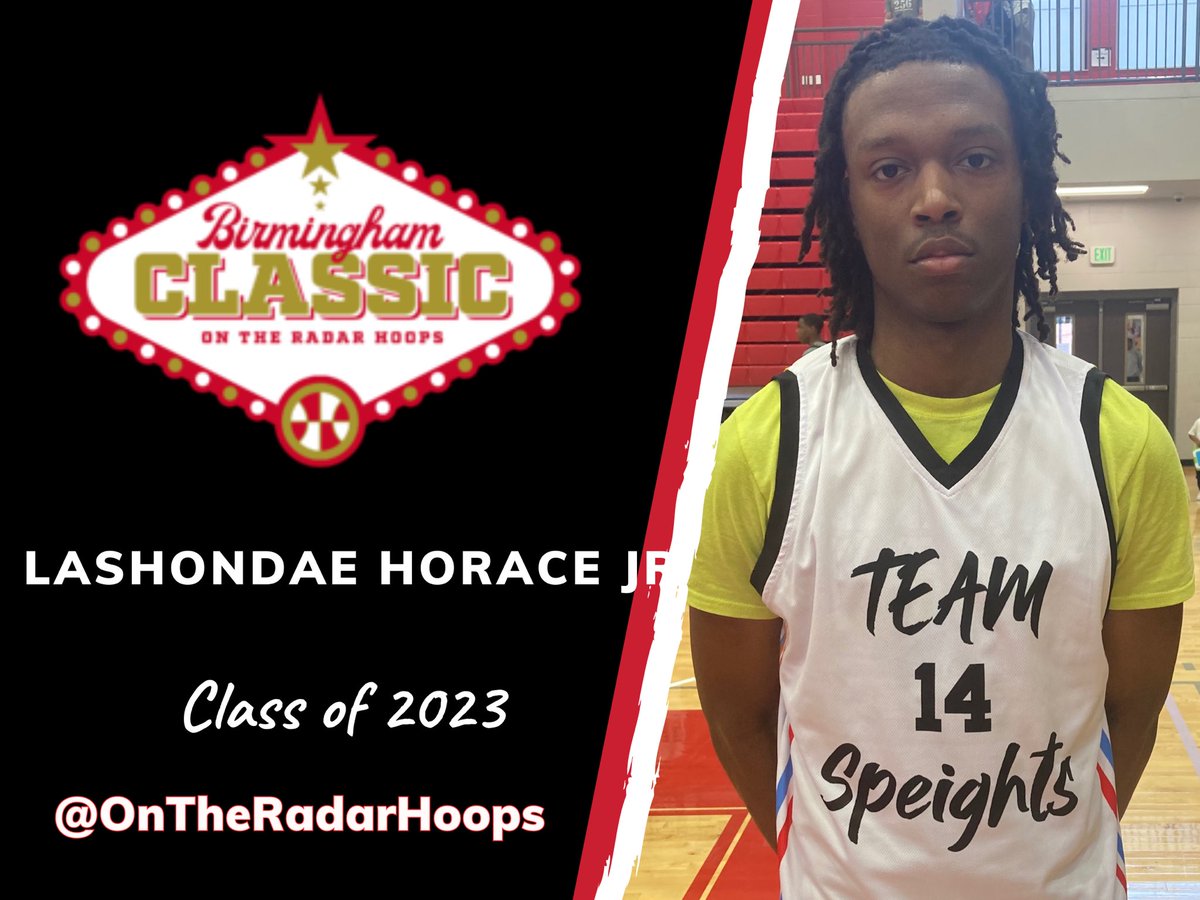 Team Speights Gulf Coast earned a victory this afternoon at the Birmingham Classic.

Available 2023 G Lashondae Horace Jr scored 16 points to lead the way.