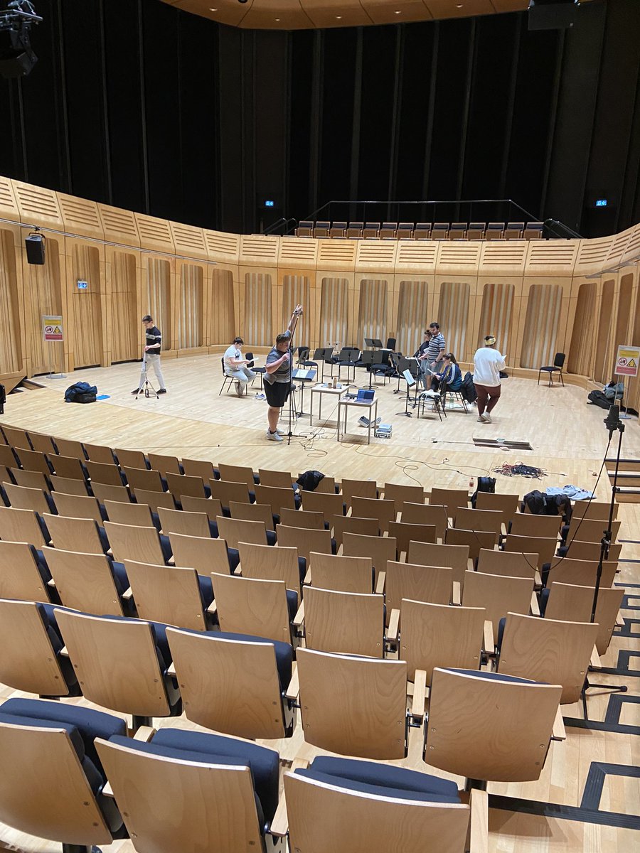 JackMillier_'s tweet photo. Great day today conducting @PITBRASS10 through a long recording session of brand new arrangements… from Tchaikovsky to Sinatra https://t.co/462B1l1Uq3