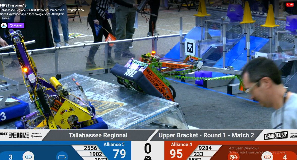 Impossible-Robotics (@team5412) on Twitter photo Soo close for our friends <a href="/FRCBacon1902/">4-H Exploding Bacon</a> At the #TallahasseeRegional Go Bacon #oinkoinkboom Soo close for our friends <a href="/FRCBacon1902/">4-H Exploding Bacon</a> At the #TallahasseeRegional Go Bacon #oinkoinkboom
