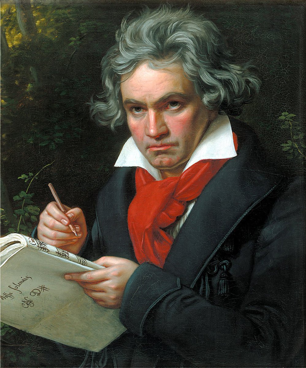 German composer and pianist #LudwigvanBeethoven died #onthisday way back in 1827. 🎹 #Beethoven #music #history #trivia