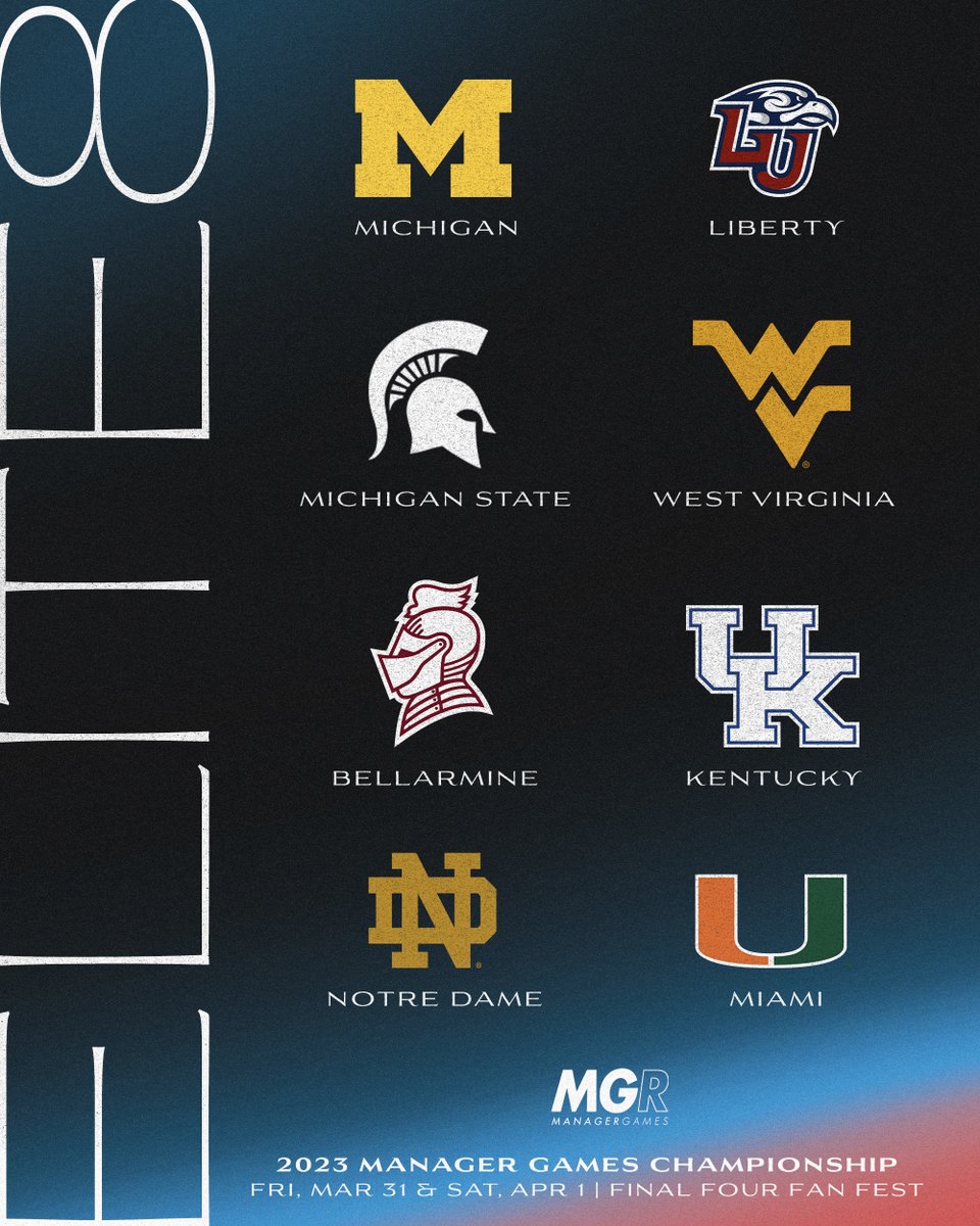 And then there were 𝙀𝙄𝙂𝙃𝙏.