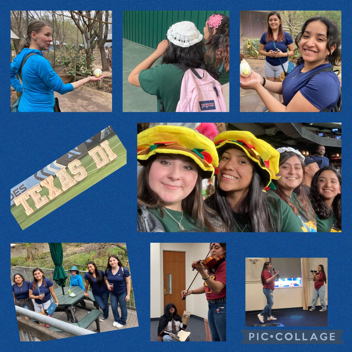 G_ELAR_AHS's tweet photo. Thank you @Americas_HS , @americaslibrary #TeamSISD AHS DI Improv and Service Learning teams now have great memories and experiences from their trip to Arlington for State Destination Imagination. Great work by both teams. So proud of your accomplishments. https://t.co/1IDEoWrnln