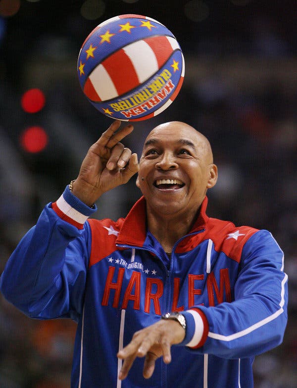 American #basketball legend #CurlyNeal died #onthisday in 2020. 🏀 #HarlemGlobetrotters #Curly #Globetrotters #pointguard #bald #ESPN #trivia