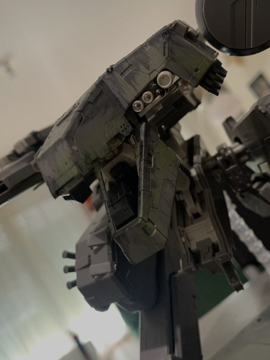 Florent_Teller's tweet photo. #PaintTime un #MetalGearRex qui a du vรฉcu ๐ https://t.co/WQVh78ilKb