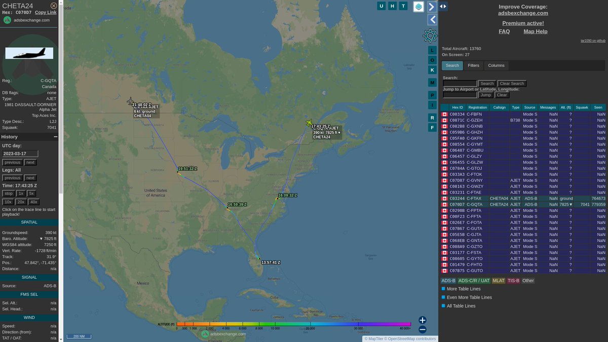steffanwatkins's tweet photo. 🇨🇦⚔️ #ExEvergladeSun (JTAC training) ran from March 5-17 at Avon Park Air Force Range in Florida 🇺🇸.
On March 4 contracted Top Aces Alpha Jet fighters flew in from #CFBColdLake and #CFBBagotville, and they departed on March 17.
#C03244 C-FTAX
#C070D7 C-GQTA https://t.co/gamcE37L3v