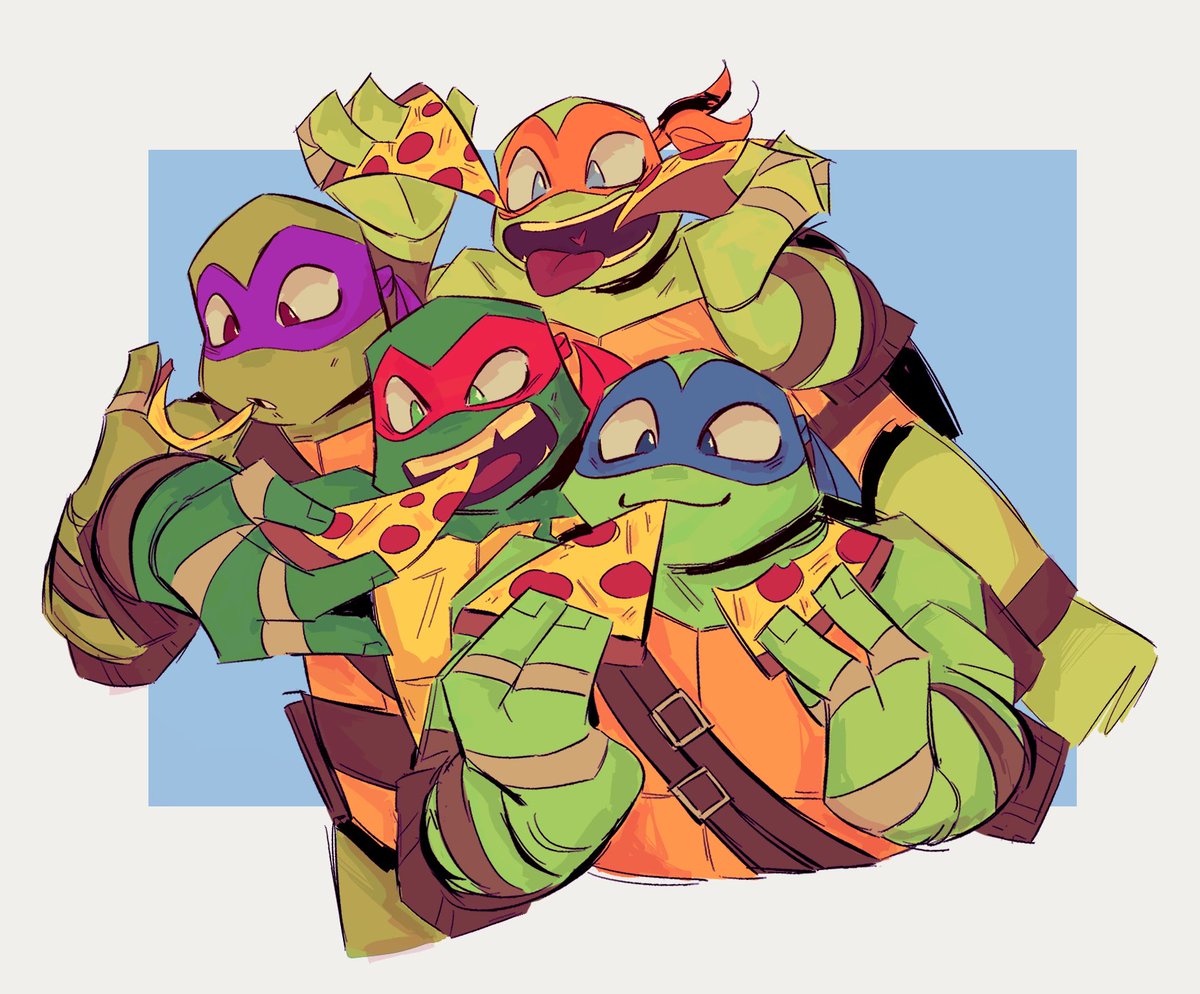 fevekko's tweet photo. the guys ever #tmnt #tmnt2012 (what other tags for the 2k12 turtles exist i'm so used to the rise ones LMAOO) https://t.co/lBjnv5H24d