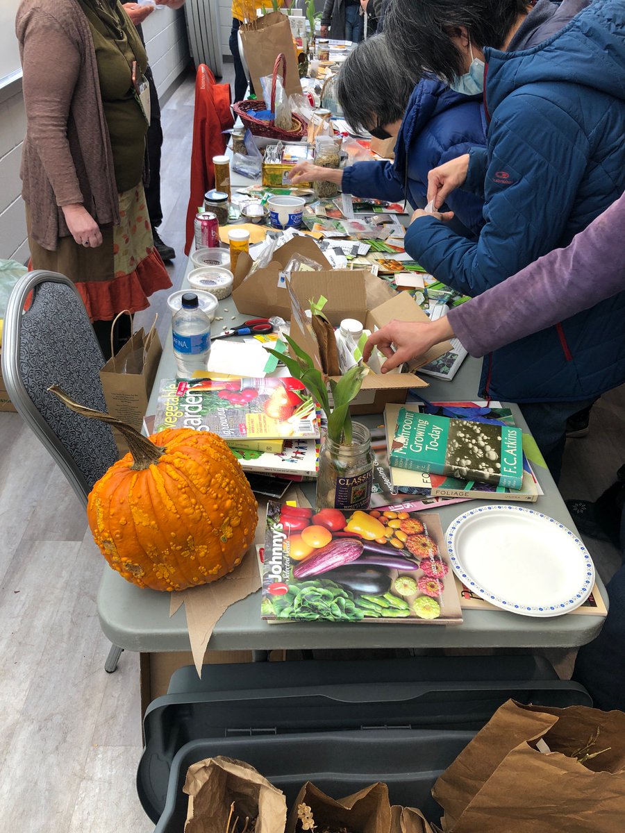 The seed swap is in full swing! Not using seeds? Donate them to our seed swap and pick up something new <a href="/AlbertaAvenue/">Alberta Avenue CL</a>  Community League. Just be sure to include as much information as possible on the package. Get growing #Yeg