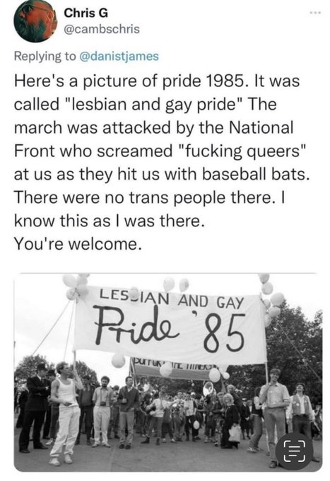 I’m sickened seeing so much violence from trans rights activists these days. This has nothing to do with