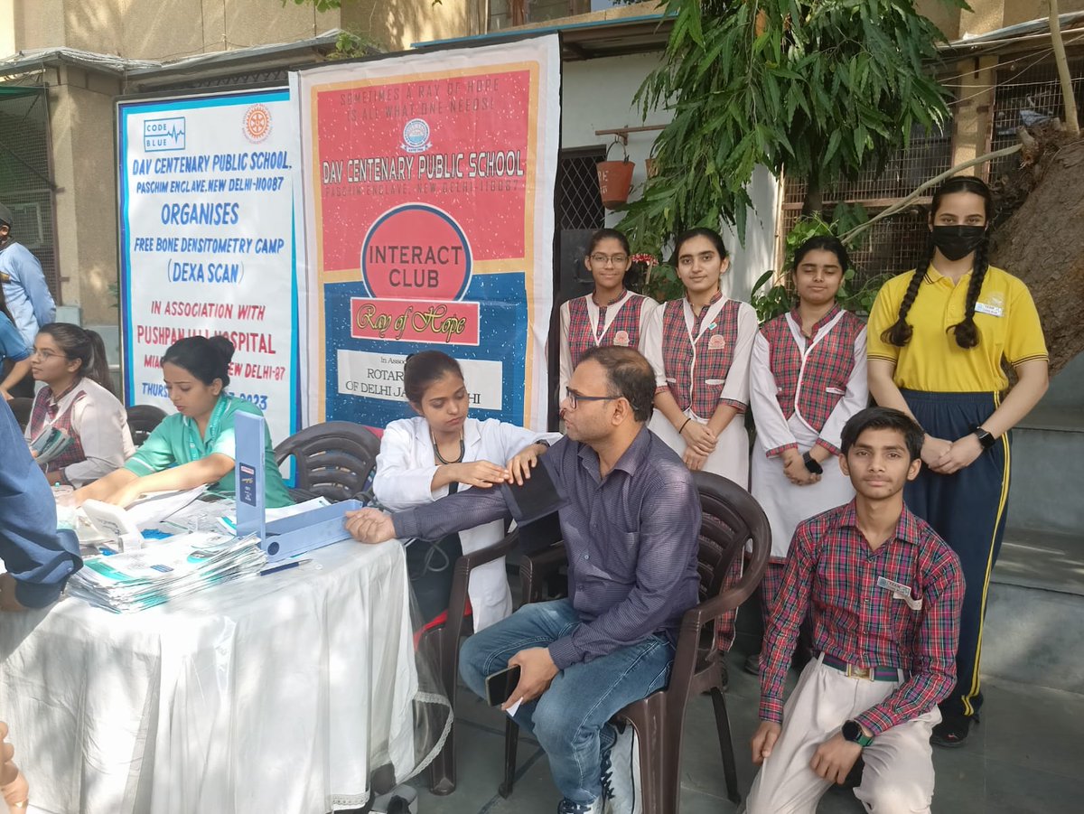 DavpeSchool's tweet photo. DAVPE is glad to share tht RayofHopeInteractClub organized FreeBone Densitometrycamp onMarch 23,2023 underguidance of madam Principal Ms.Sonia Malik. #interactors #newgeneration #60yearsofinteract #interactdistrict3011
#rotarydistrict3011
#rotaryinternational
#ImagineRotary https://t.co/RJWqu72BEo