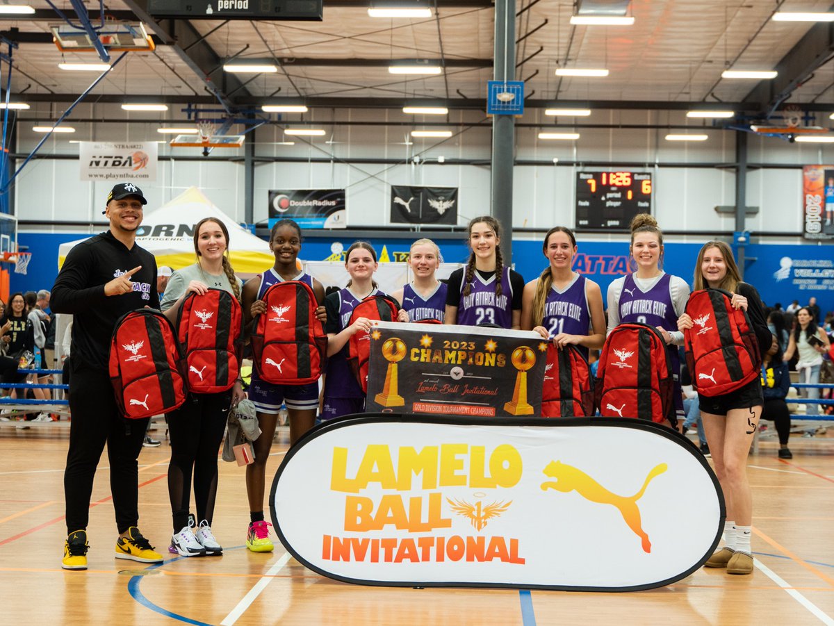 Repeat 🏀💪🏆
We struggled through an injury bug (3 girls down) and played the championship game with only 5 girls! Rocky start but pulled it out!
Lamelo Ball Invitational 9th grade Champions!!!!
<a href="/RISEReport/">RISE Events</a> <a href="/CoachJ0_/">Coach Jay</a> <a href="/FOPBasketball/">Coach Anthony George</a> <a href="/LADYATTACKELITE/">Lady Attack Elite Basketball</a>