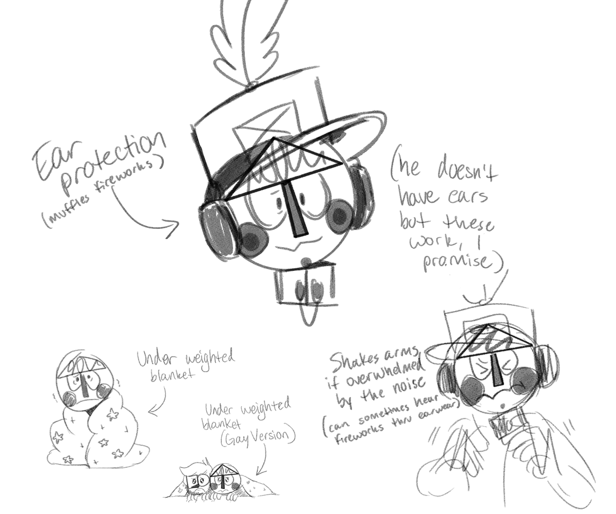 *gives clockboy noise sensitivity issues that are almost identical to mine* ...im not projecting i promise