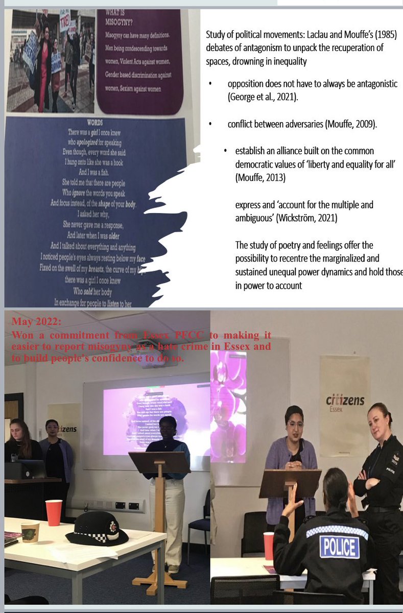 ane_ste's tweet photo. After arriving 5 hours late & 40 minutes into my own panel session 😅, i still had an AMAZING time at the 2nd edition of Discourse Theory: Ways Forward. Yes, I still got to present @RebeccaWarrenDr and my @actdemos research paper 🙌 Thank you DESIRE! #DTWF2 https://t.co/rxT7PKdR2e