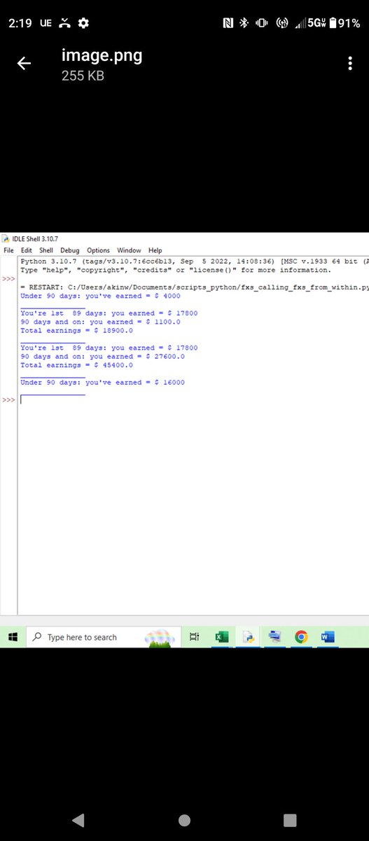WallyOwi30's tweet image. Pcep training: calling a function from within another function practice.
#pceptraining #python3 #learnpythonprogramming