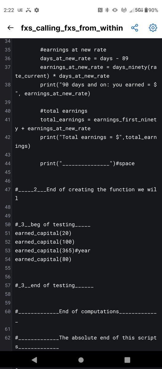 WallyOwi30's tweet image. Pcep training: calling a function from within another function practice.
#pceptraining #python3 #learnpythonprogramming