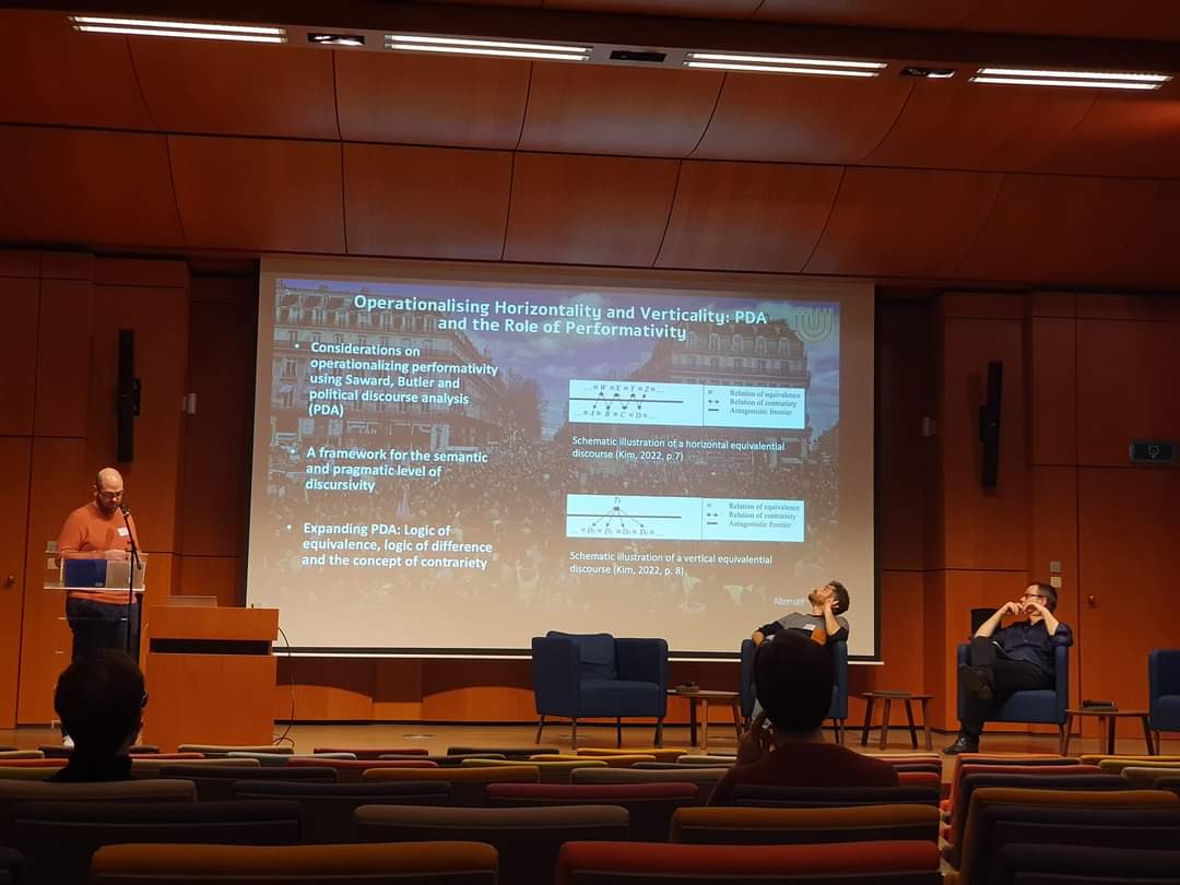 LKaravasilis's tweet photo. The #DTWF2 Colloquium was certainly a blast, and I am really glad that I get to present my personal research and the work that we are doing in the @popradem project! @BenjaminDeCleen @JanaGoyvaerts and Max Grönegräs, thank you and again, respect for the Colloquium! https://t.co/ufew3e9xQR