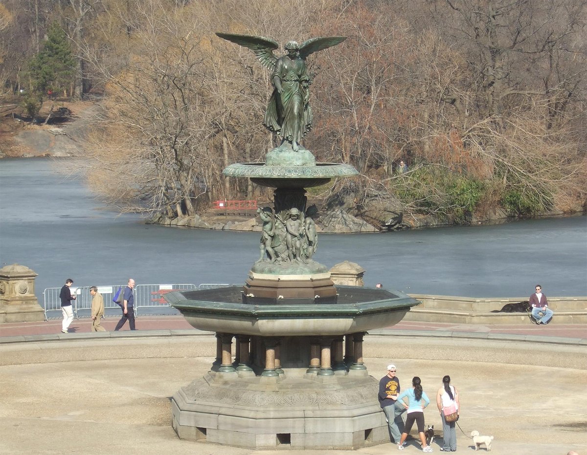 Emma Stebbins - Angel of the Waters (1873)