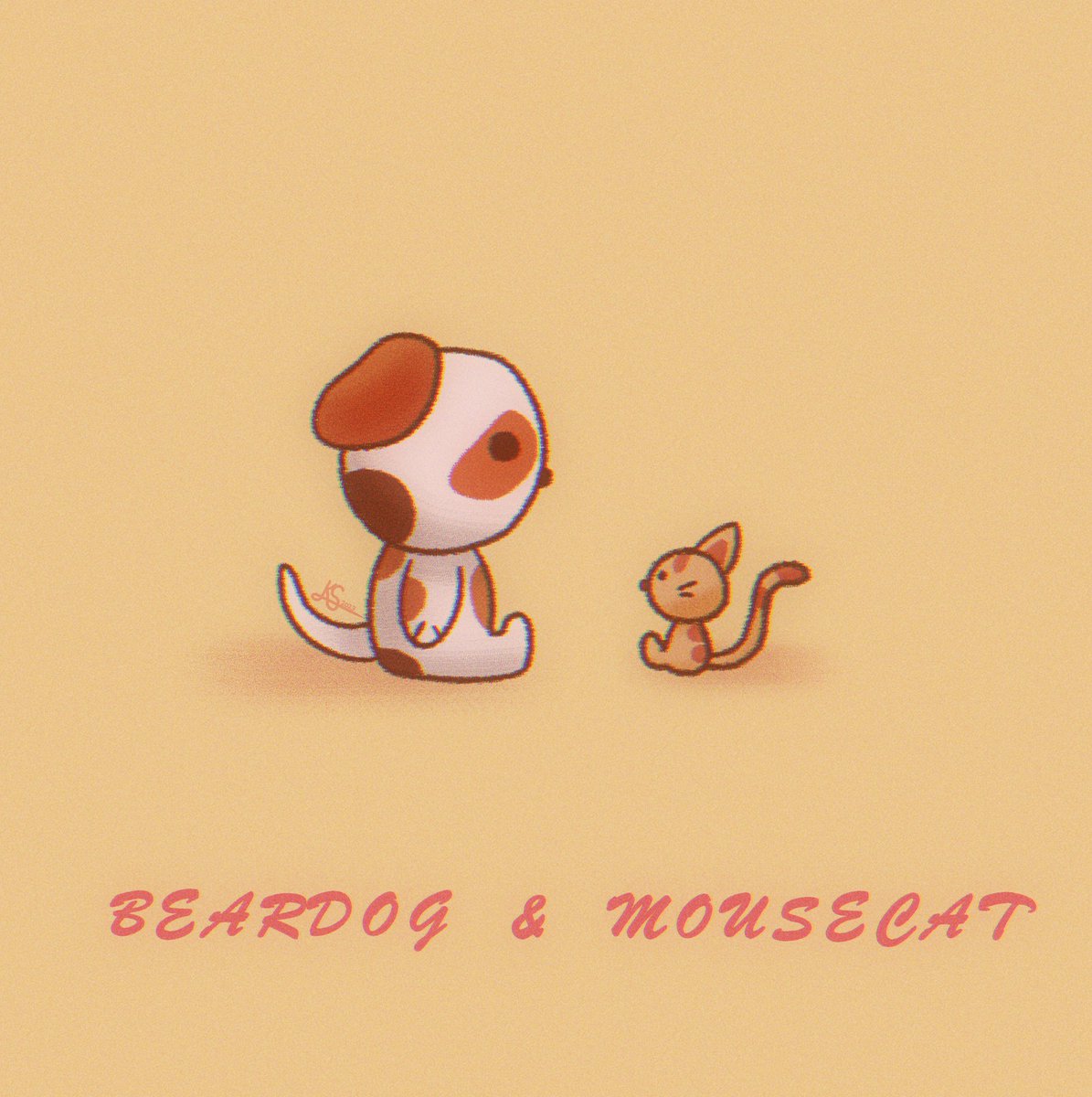 _katstellar's tweet image. When two friends have combined friendship 🐻🐭