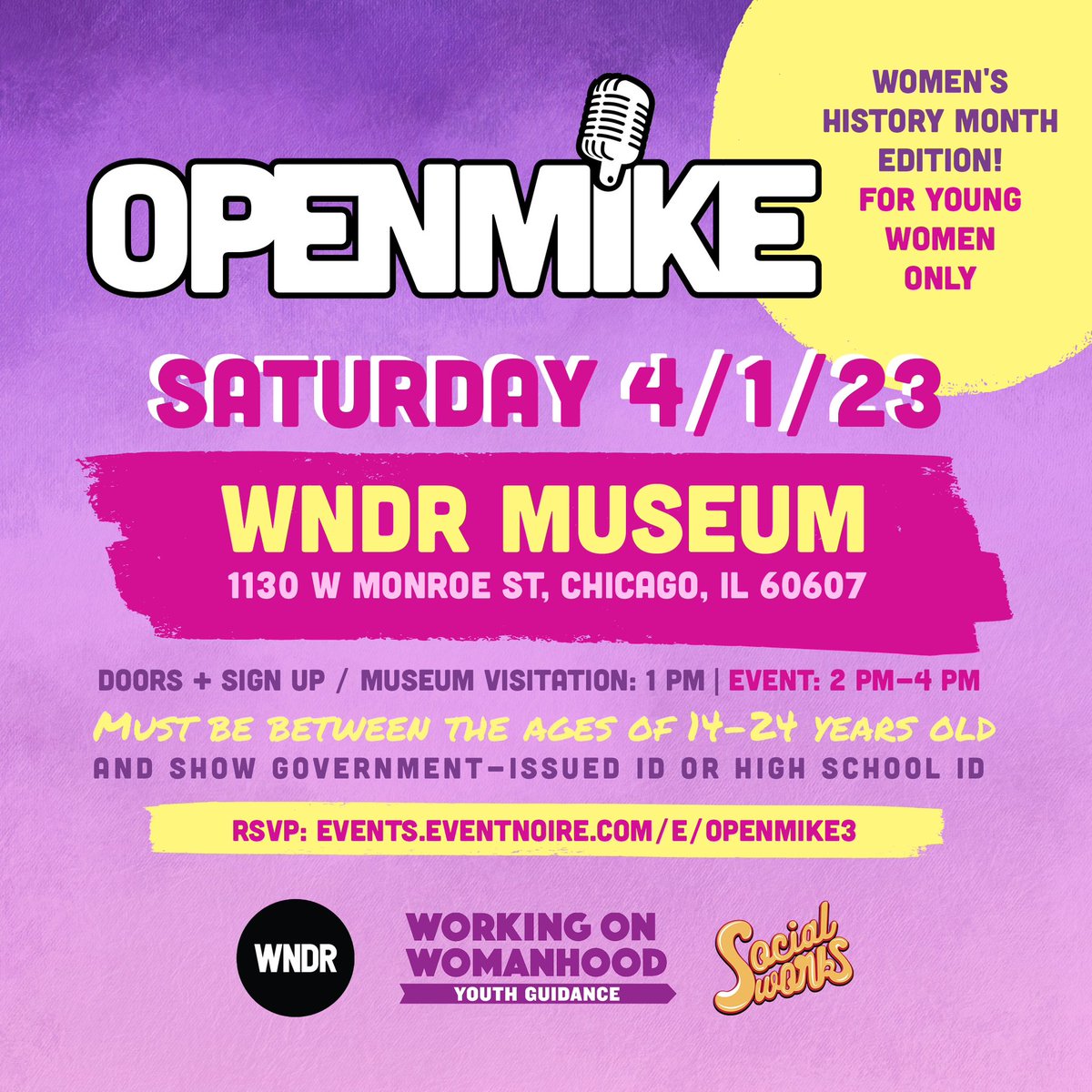 OpenMike Chicago tweet media