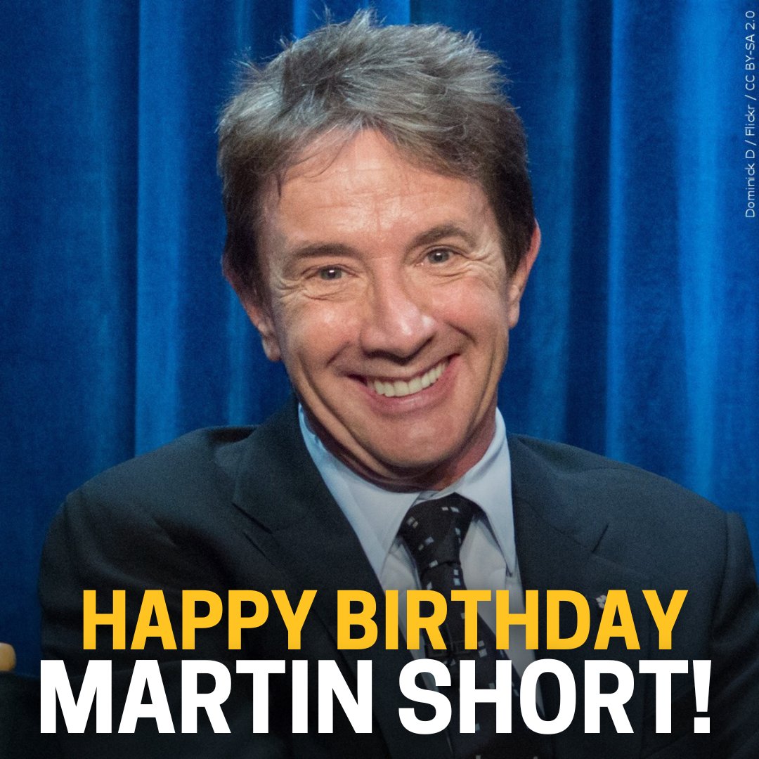 Happy birthday Martin Short! 