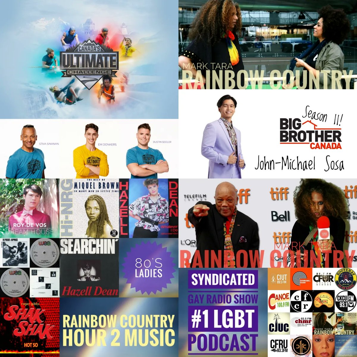 MarkTaraMusic's tweet photo. #RainbowCountry🌈
TONIGHT ON AIR! Midnight CT
The Prairies
#Winnipeg #Saskatoon
🌈
HR 1 #GayTalkRadio
The #QUEER Contingency
From #CanadasUltimateChallenge
#CanUC
+
@BigBrotherCA EXIT Interview
#BBcan11
🌈
HR 2 #Music
@moeTPOH @roydevos
🌈
TUNE IN!
@ckuw
@CFCRSaskatoon https://t.co/AFWnEmfbxy