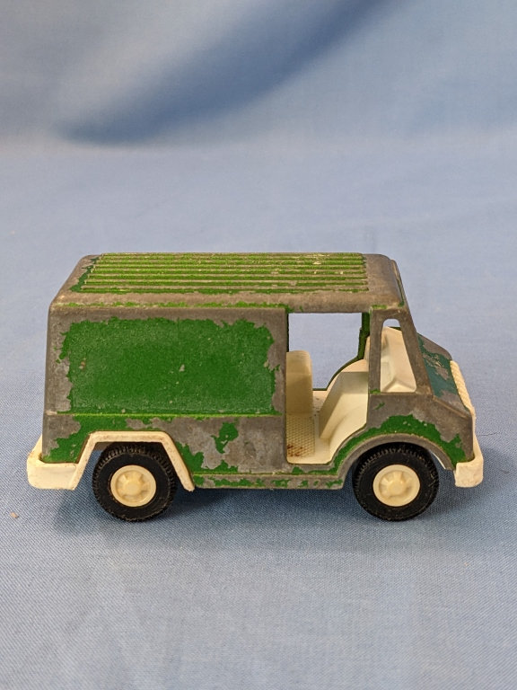Excited to share the latest addition to my #etsy shop: Vintage 1970 Tootsietoy Green Wild Wagon Panel Truck - Metal and Plastic Toy etsy.me/3TMkUmD #green #paneltruck #vintagetoy #tootsietoyco #vintagetootsietoy #truck #collectabletoy #childrenstoy #toycollecto