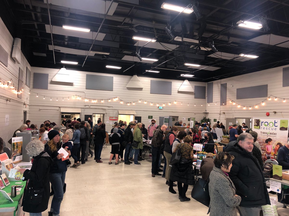 Seedy Sunday is hopping! Be sure to come by to purchase your seeds from the many seed and garden vendors set up here <a href="/AlbertaAvenue/">Alberta Avenue CL</a> Community League today until 4. #yeg #Yeggarden