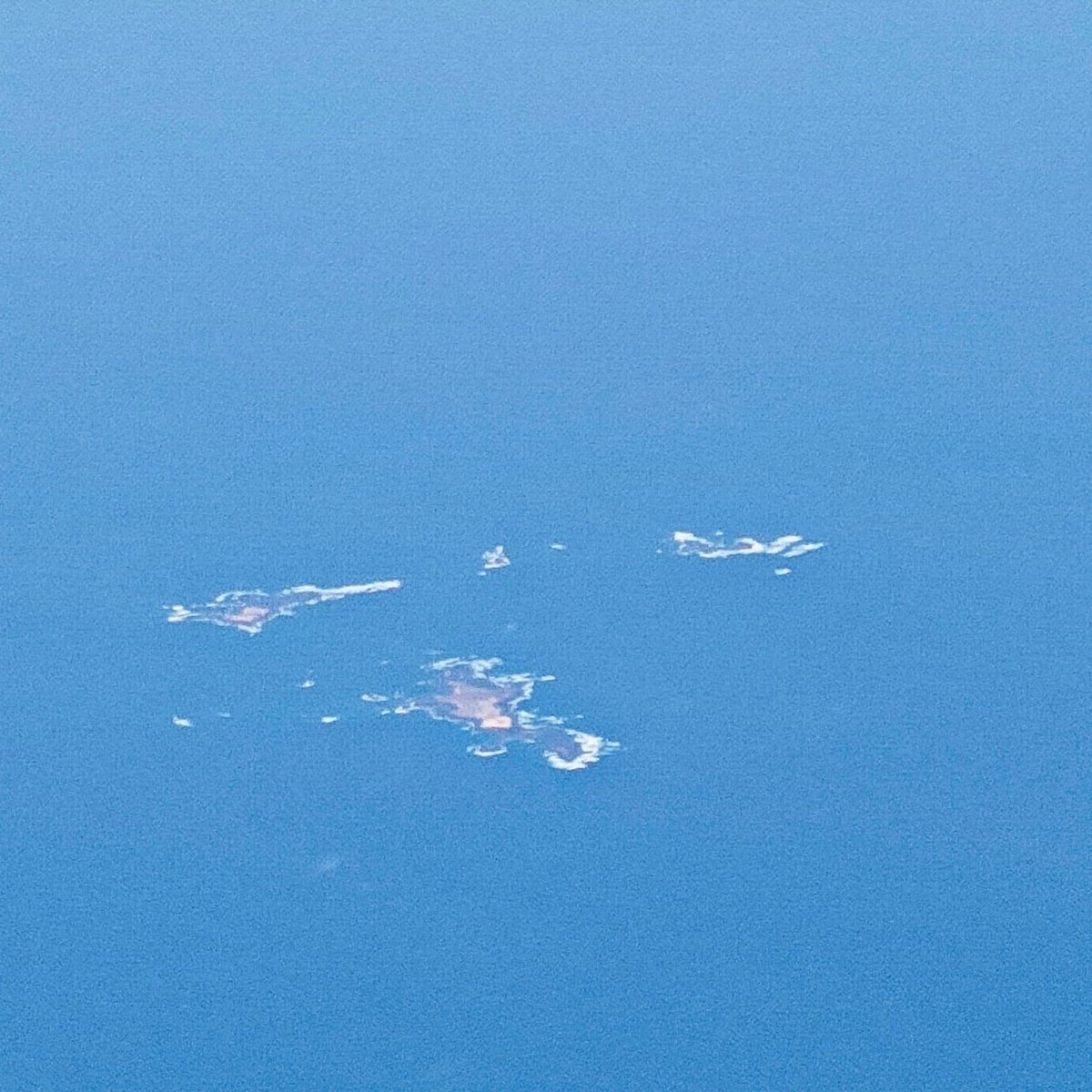 Las desconocidas islas salvajes a vista de avión