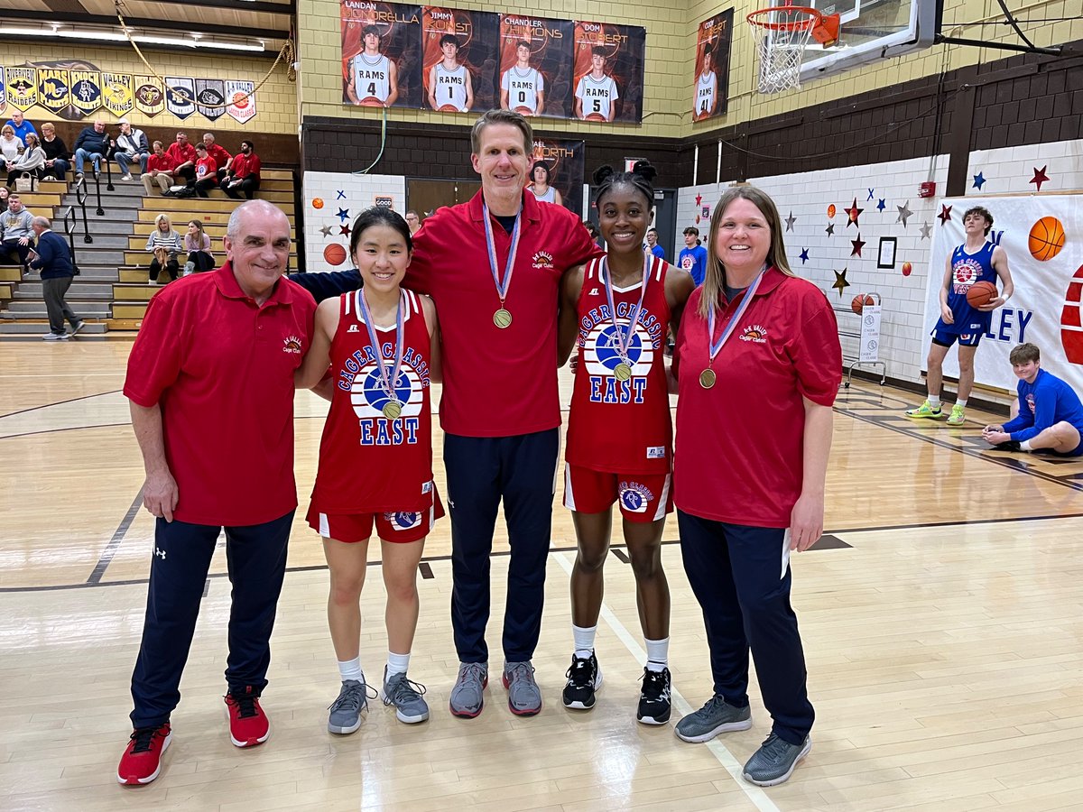 Team photo from yesterday’s Cager Classic and our two Tornado ballers who participated, Justine and Hannah. 

Really nice, well-run event and glad we got to coach in it.  Thank you!!

<a href="/TribLiveHSSN/">TribLive HSSN</a>