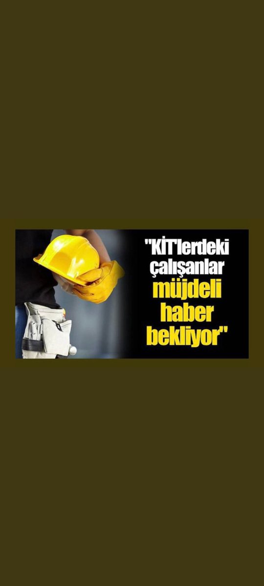 Tümbkitlerde çalişan taşoren isçilere ayrımsız kadro istiyoruz #90BinKiteKadroHaktır 

Kadro haktır seçimden önce kadrolu olmak istiyoruz 
<a href="/RTErdogan/">Recep Tayyip Erdoğan</a> 
<a href="/ankarakulisi06/">ANKARA KULİSİ</a> 
<a href="/vedatbilgn/">Vedat Bilgin</a> 
<a href="/yilmaztunc/">Yılmaz TUNÇ</a> 
<a href="/dbdevletbahceli/">Devlet Bahçeli</a>