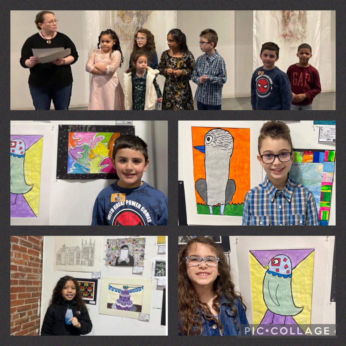 wcbartroom's tweet image. Lots of proud smiles as ten of our WCB artists were honored this weekend at the YAM Mercer County exhibit at Artworks Gallery. Congrats Ashley, Leo, Julian, Akai, Mehmal, Neeva, Jade, Luka, Camryn &amp;amp; Riley! 🎨 @wcb_principal @EWRSDK12