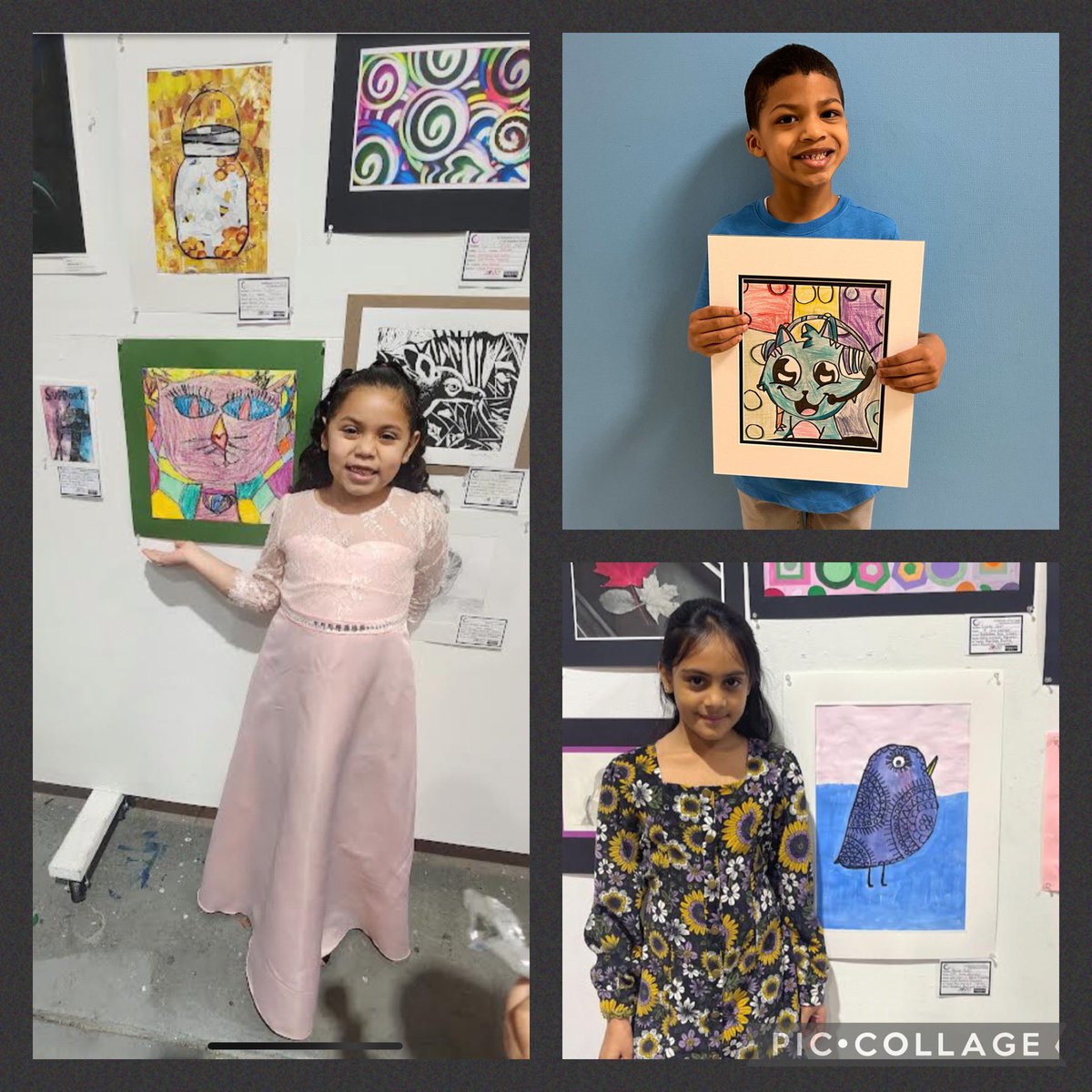 wcbartroom's tweet image. Lots of proud smiles as ten of our WCB artists were honored this weekend at the YAM Mercer County exhibit at Artworks Gallery. Congrats Ashley, Leo, Julian, Akai, Mehmal, Neeva, Jade, Luka, Camryn &amp;amp; Riley! 🎨 @wcb_principal @EWRSDK12